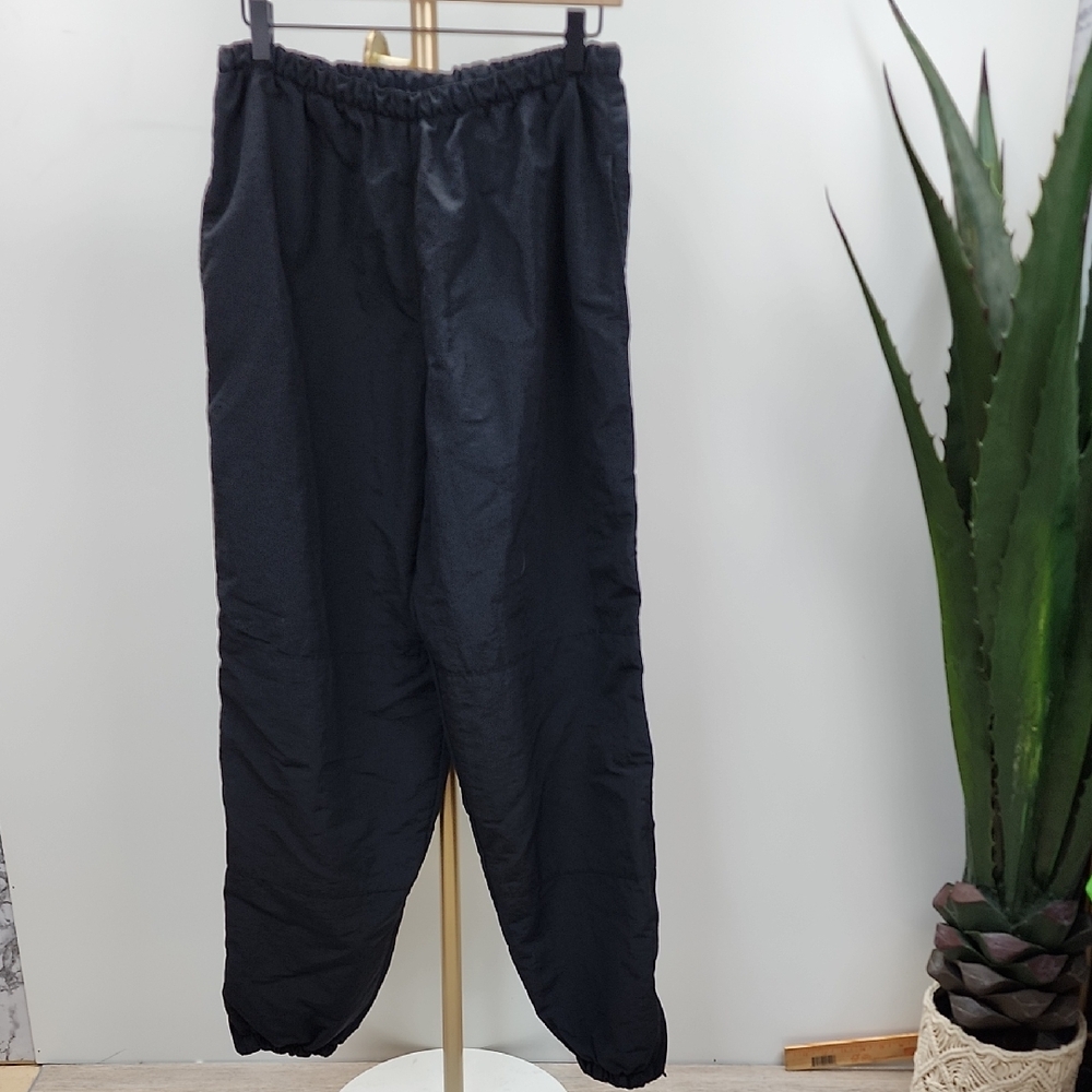 Vintage Skilcraft U.S. Military IPFU Uniform Windbreaker Track Pants Black Sz Lg